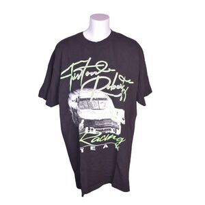 Brandy Melville John Galt Tristan Roberts Racing Oversized Tee Black Pacsun